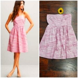 BANANA REPUBLIC PINK STRAPLESS DRESS 🌸